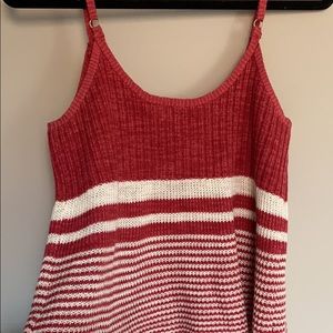 Anthropologie Stripe Sweater Tank